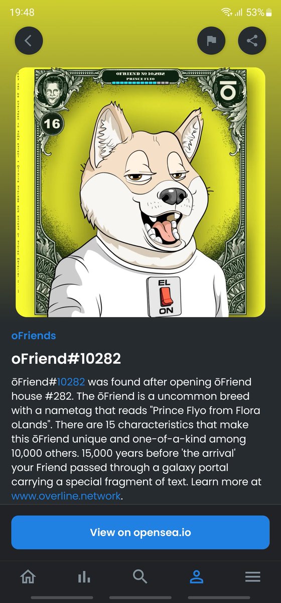 Dear <a href="/elonmusk/">Elon Musk</a>, I would like to gift this #ofriend to you because I think it suits you better and would like to invite you to our community. he has been in space for a mission and a spacewalk. Let me know if you accept my gift! #ocash <a href="/overlinenetwork/">ōCash by Overline</a>
<a href="/CraigBWeisman/">Craig Weisman</a> <a href="/pmccmc/">Patrick McConlogue</a>