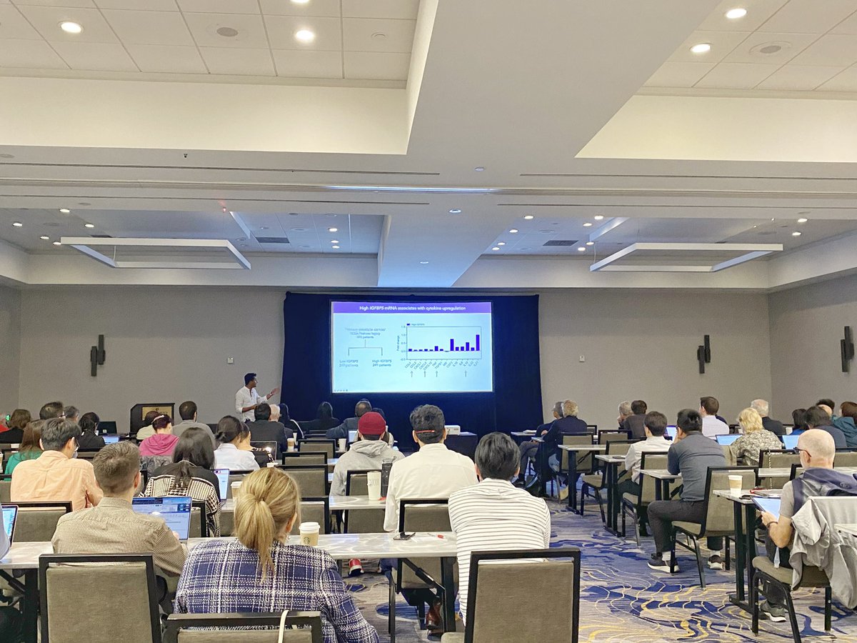 Great to give a talk at the Gordon Research Conference in California about recent work from the Macaulay lab and our IGF blockade clinical trial in men with localised prostate cancer! 🔬⚡️