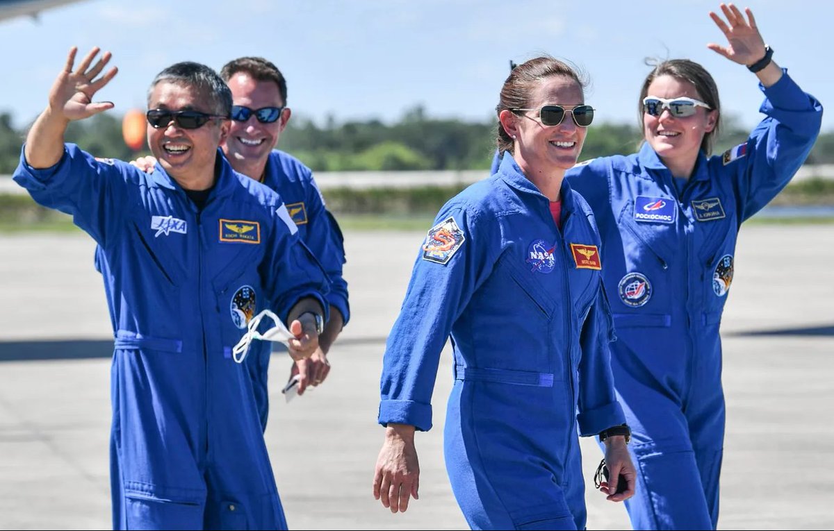 taking_up_space's tweet photo. Welcome back, Nicole Aunapu "Butch" Mann, Wailacki of the Round Valley Indian Tribes! 
/www.ktoo.org/2023/03/14/first-native-woman-in-space-is-home/
#NicoleMann #AstronautFirst #NativeSTEM #INDIGENOUS #NativeTwitter #NDN https://t.co/PYchWJ59hv