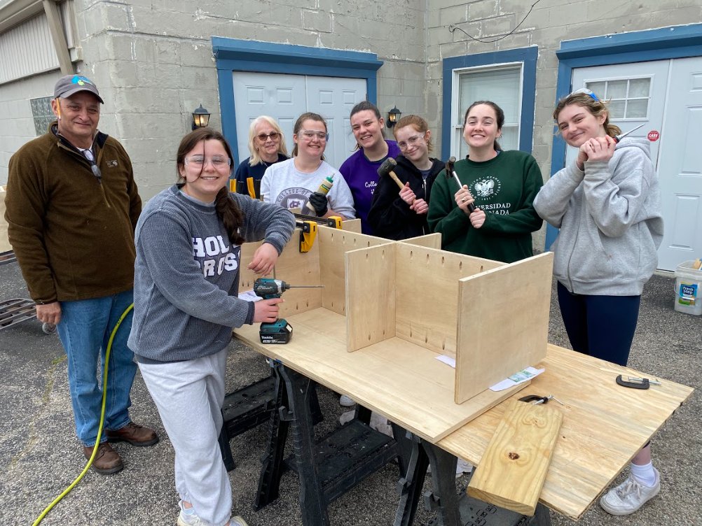 College of the Holy Cross on Twitter: Living the mission on and off