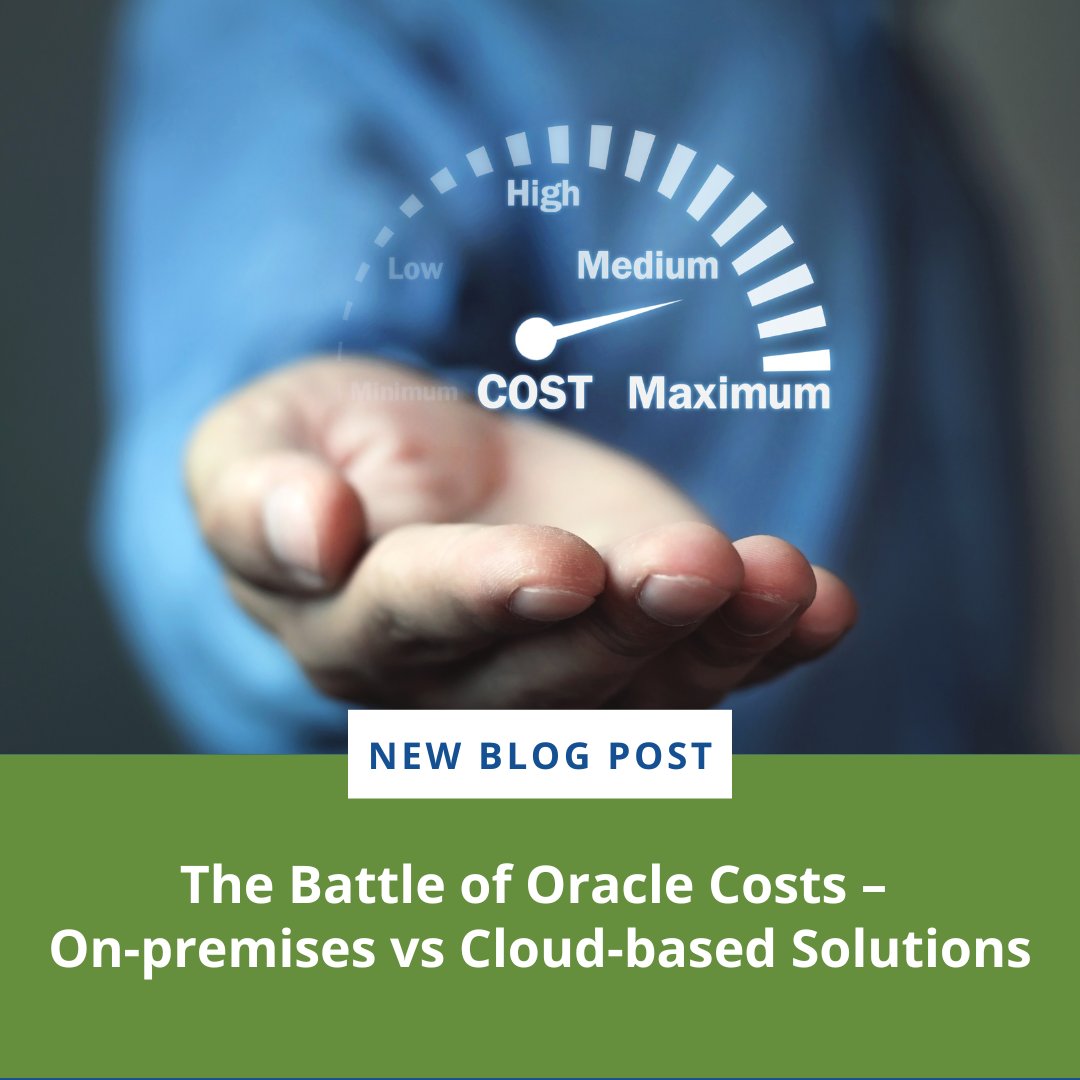 datavail's tweet image. Can&apos;t decide between on-premises or cloud-based Oracle solutions? Our blog is here to help! Datavail will arm you with all the facts and figures you need to make the right choice.
bit.ly/3ZRT9vl
#OracleSolutions #SmartChoices #oracle #cloud #onpremise