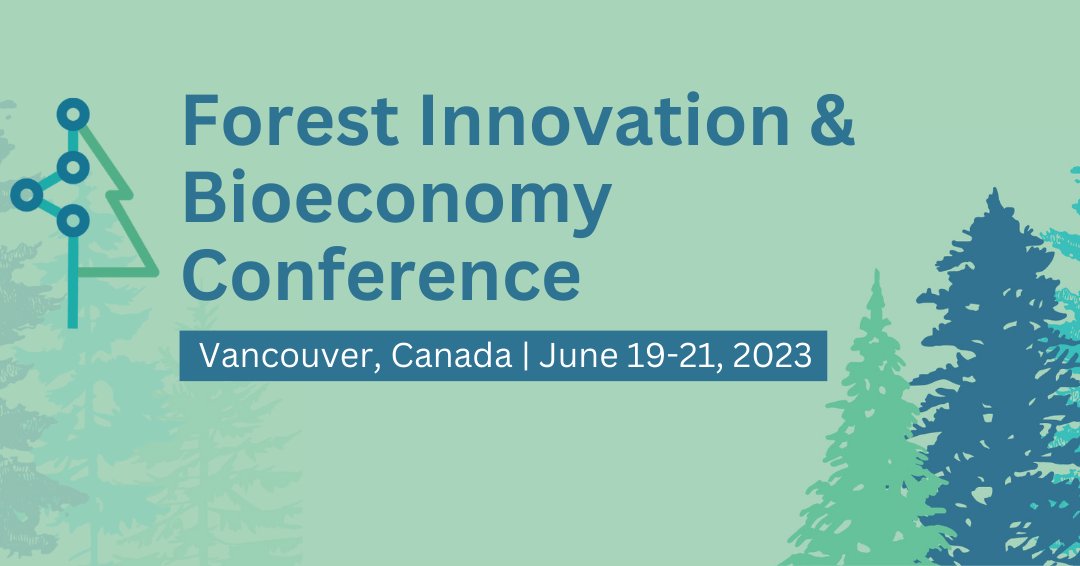 UBCBioProducts's tweet image. Explore the latest  in innovative #bioproduct #research &amp;amp; #commercialization #opportunities at the Forest Innovation &amp;amp; Bioeconomy Conference 2023 in Vancouver on June 19-21! Special discount available with @TAPPITWEETS NANO. #FIBC2023

Register now: ow.ly/tSrk50Nkr1Z