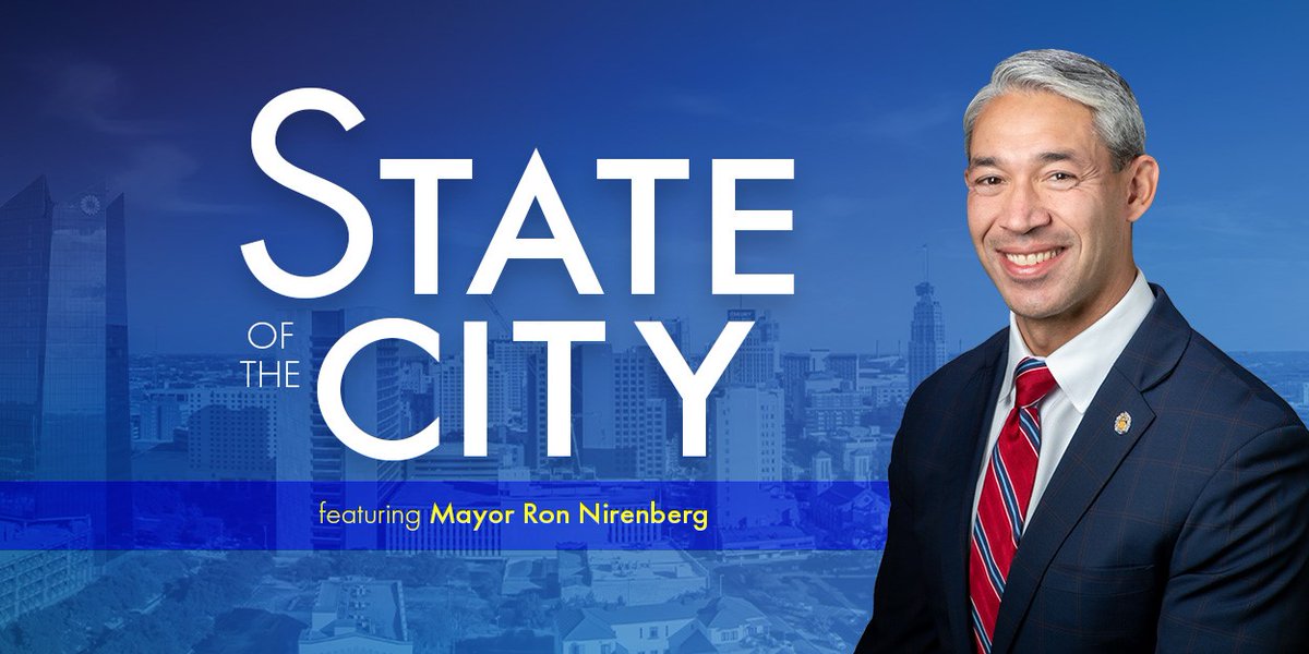 You will not want to miss our State of the City event on April 11! #SATX Mayor Ron Nirenberg will share his thoughts on San Antonio’s strong progress and where we are headed. Register today: ow.ly/Cnc750Nkf5e