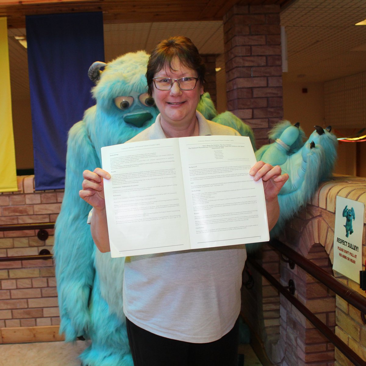 Craighalbert's tweet photo. Our Therapeutic Innovation Project Coordinator, Kath recently had her abstract "Don’t Burst the Bubbles" Published in the Association of Paediatric Chartered Physiotherapists Journal.
#Publications #Abstract #Physotherapy https://t.co/Olop151B41