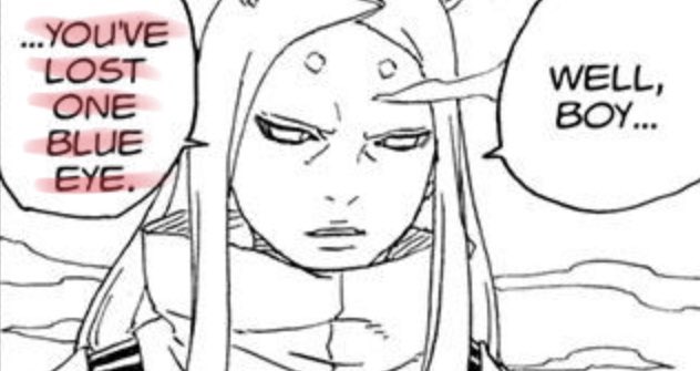 Yunostweet's tweet photo. Boruto …People really think “Blue Eyes” = Ada’s Eyes 💀 #boruto #borutoch79 Nope https://t.co/W8fRudj6W3
