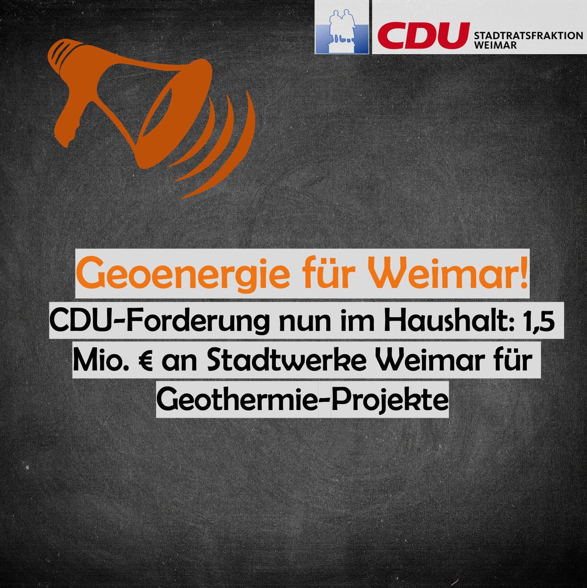 Erfolgreiche Handschrift der CDU-Stadtratsfraktion im Haushalt 2023 der Stadt Weimar!
#miteinanderweimargestalten #cdu #fraktion #weimar #stabilität #haushalt2023 #stadtrat