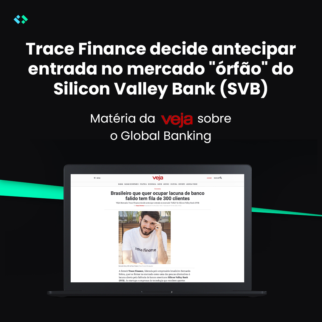 Trace Finance (@financetrace) on Twitter photo A @Veja comentou a novidade do Global Banking e abordou o rápido lançamento da solução: “A previsão de lançamento era final de abril. Entre aperfeiçoar com o passar do tempo ou esperar, escolhemos a primeira opção”. 
Leia a matéria completa: bit.ly/409duwt A @Veja comentou a novidade do Global Banking e abordou o rápido lançamento da solução: “A previsão de lançamento era final de abril. Entre aperfeiçoar com o passar do tempo ou esperar, escolhemos a primeira opção”. 
Leia a matéria completa: bit.ly/409duwt