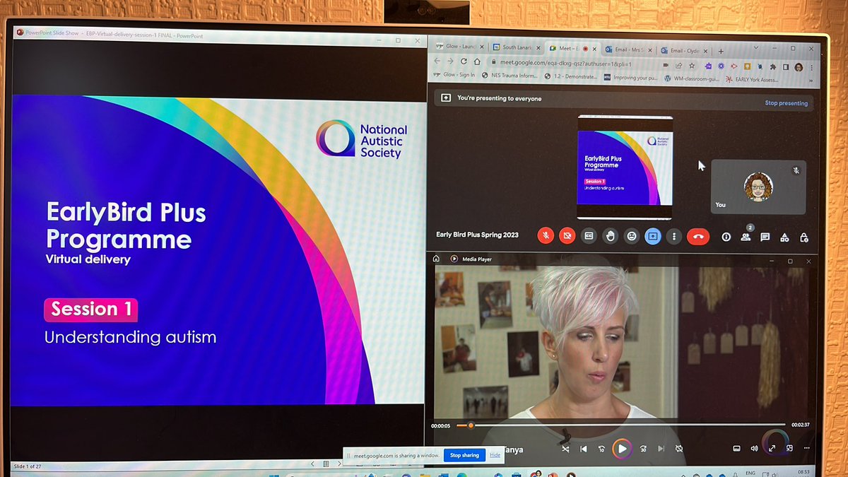 All set for our EarlyBird Plus programme for parents with autistic children. Great programme with a great group of participants. Delighted to be partnering with <a href="/HLeggate/">Hazel Leggate</a> again. 
Parents can join waiting list for next programme (hopefully Sept) <a href="/ClydesdaleASN/">Clydesdale Specialist Support Team</a>