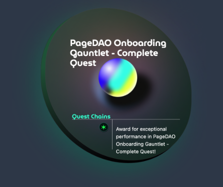Did you know #PageDAO is dedicated to empowering writers and helping them reach their goals in the literary world of #Web3Publishing?

Earn a soulbound NFT &amp; Join #PageDAO!