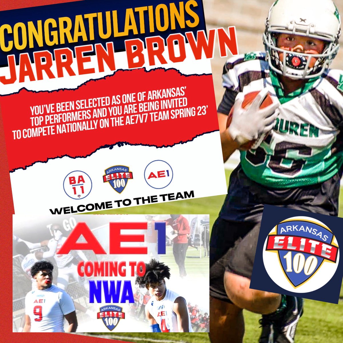 Let’s Goooooo! 🏈 <a href="/arelite7v7/">Arkansas Elite 100 7v7</a> <a href="/ArElite100/">Arkansas Elite 100</a> <a href="/pointerfootball/">Van Buren Football</a> #LetsGooooo