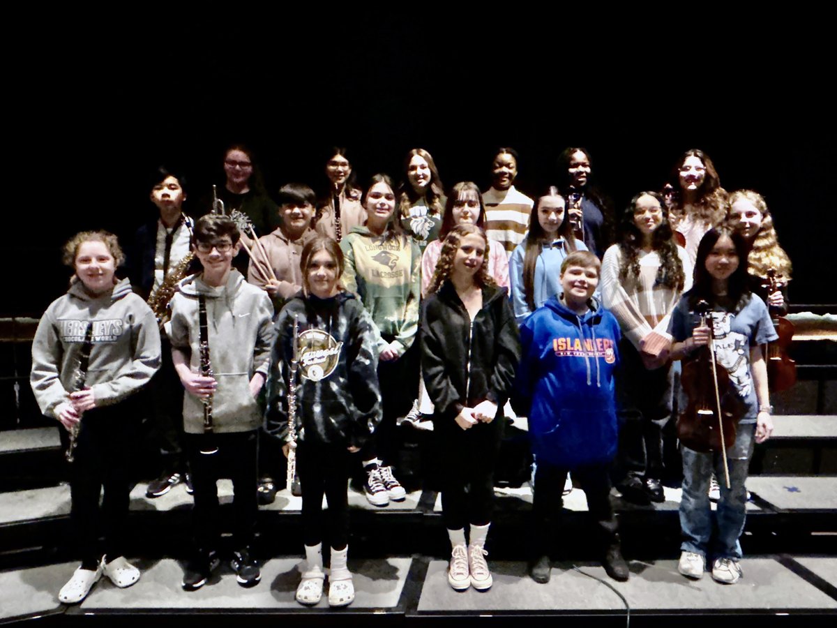 LongwoodCSD's tweet photo. Our outstanding student musicians continue to be recognized for their excellence! Congratulations to our MS, JHS, and HS students who were among the top musicians selected for the @SCMEA_NYS East Division Concert at Longwood High School! @LongwoodCSDArts #LCSDPride https://t.co/aegVZrHaMl
