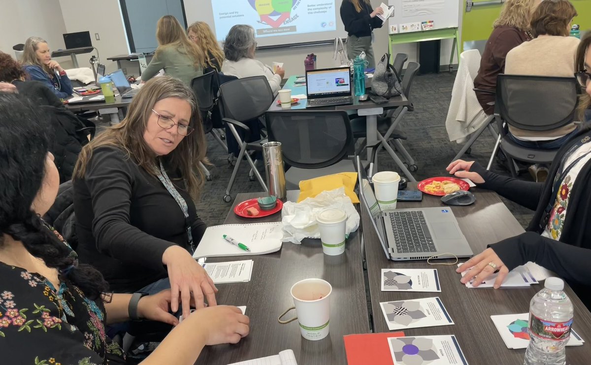 sdusdmed's tweet photo. How we show up for schools matters. MED Building a support model with our team through the Liberatory Design process. #nationalequityproject @MarissaAllan8 @kelly_schorzman @sdschools @FabiBagulaPhD @sulloa @KSchoettler1 https://t.co/fyOrkvGbmB