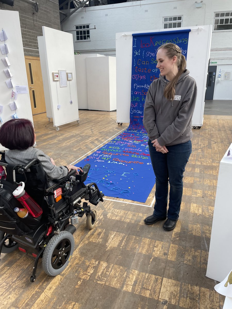 Scotland Versus Arthritis (@scotvarthritis) on Twitter photo Pam Duncan-Glancy MSP, Convener of <a href="/ScotParl/">Scottish Parliament</a> #Arthritis and Musculoskeletal Conditions CPG stopped in at our #ArtWriteUs exhibition today in #Edinburgh.
Thank you for supporting our work <a href="/GlasgowPam/">Pam Duncan-Glancy MSP</a> and advocating for children, young people & adults with #arthritis in #Scotland. Pam Duncan-Glancy MSP, Convener of <a href="/ScotParl/">Scottish Parliament</a> #Arthritis and Musculoskeletal Conditions CPG stopped in at our #ArtWriteUs exhibition today in #Edinburgh.
Thank you for supporting our work <a href="/GlasgowPam/">Pam Duncan-Glancy MSP</a> and advocating for children, young people & adults with #arthritis in #Scotland.