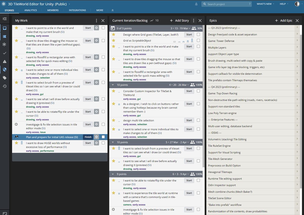 sitterheim's tweet image. It took me an entire day but it was totally worthwhile! Motivation++ for seeing the road! :) #pivotaltracker #unity #editor #tiles #tool