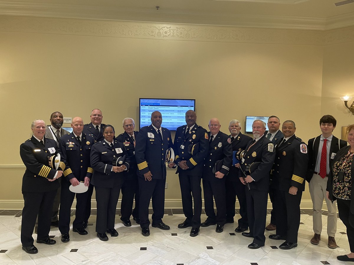 Thank you to our own @FCDFRS Chief Tom Coe for your testimony and continued support for this critical @MDCounties initiative that will support ALL counties in our efforts to recruit and retain firefighters and EMS professionals! 