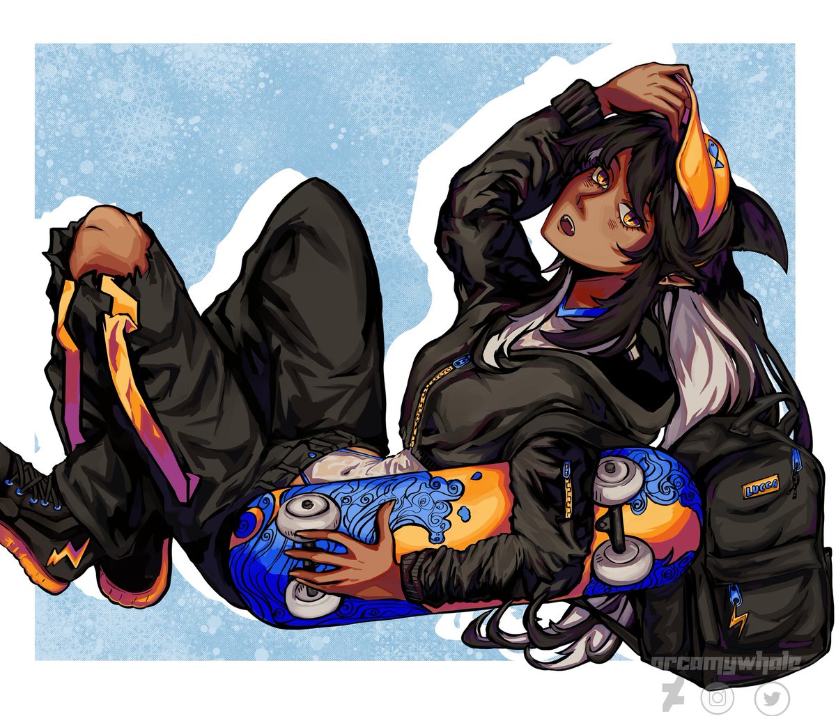 Skater girl Lucca...