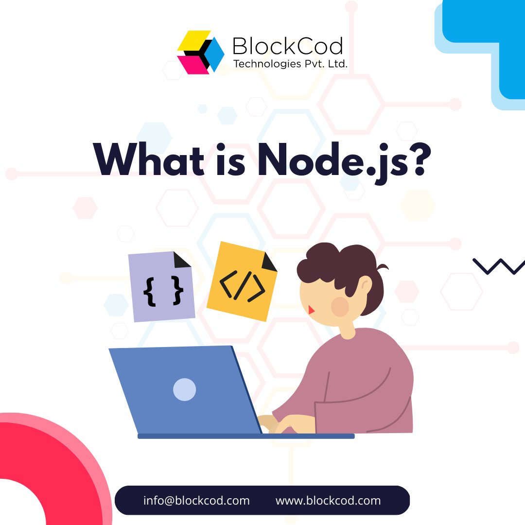 BlockCod_Tech's tweet photo. What is Node.js?
Follow @blockcod_tech for more
.
.
.
.
.
.
.
#blockcod #blockcodtechnologies #software #softwarecompany #itcompany #startup #company #information #facts #app #appdevelopment #helpful #news #technology #business #it #socialmedia #likesforlike #followforfollowback https://t.co/doDyH9itCU