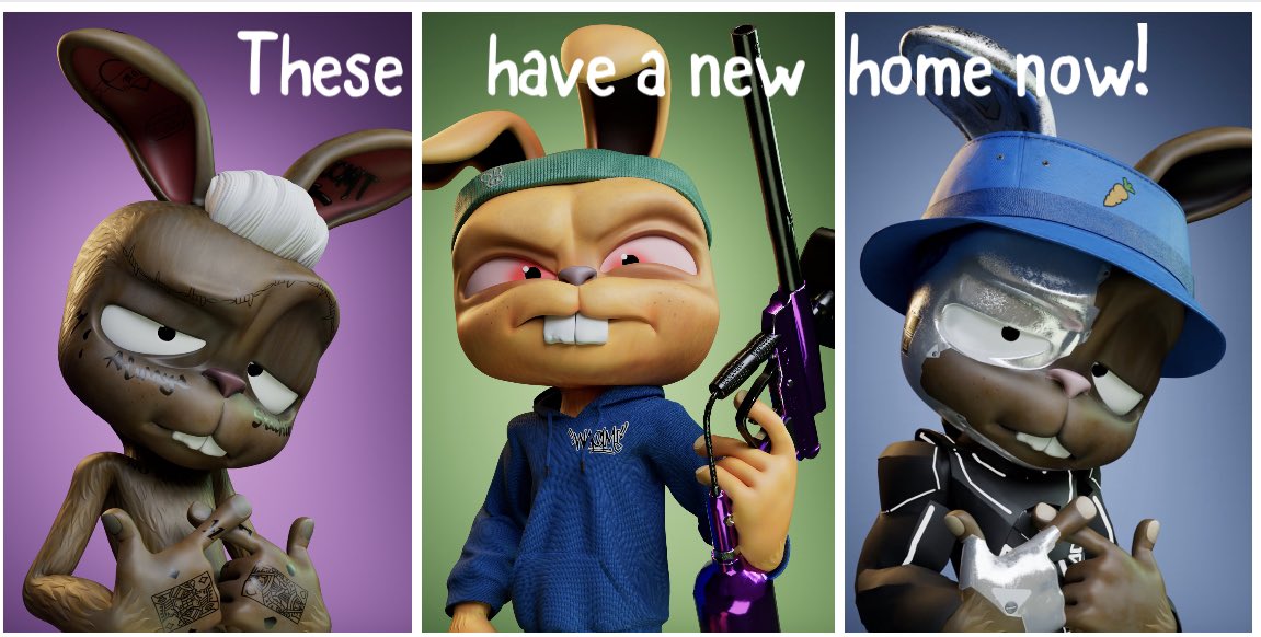 ETHNFTWTF's tweet image. Been working for quite a while to pick up a @RogueJumpers Paintball Gun @mypethooligan. An opportunity for one came minutes before leaving LA after the hooli meetup there. Within an hour of landing I had secured the rank 89 @CypherBuns silver fur and the RJ PB gun #karrotgang!!!