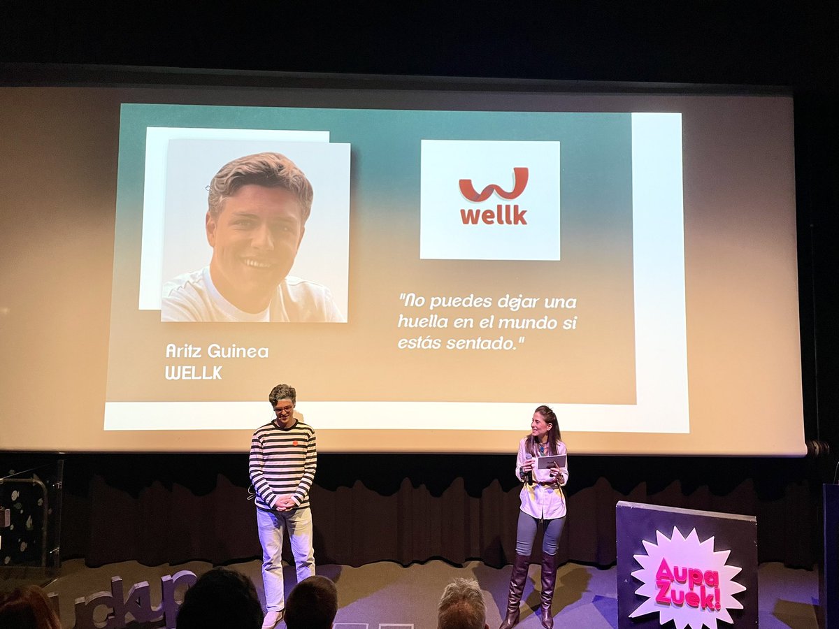 Hoy hemos asistido al VI evento emprendedor "Aupa Zuek + FuckUp" con: Aritz Guinea Paños Jon Duroudier Martinez y María Yáñez  Marín. <a href="/ADEGI/">ADEGI</a> <a href="/Enclavedesolss/">En clave de Sol</a> 
#emprendimiento #aupazuek