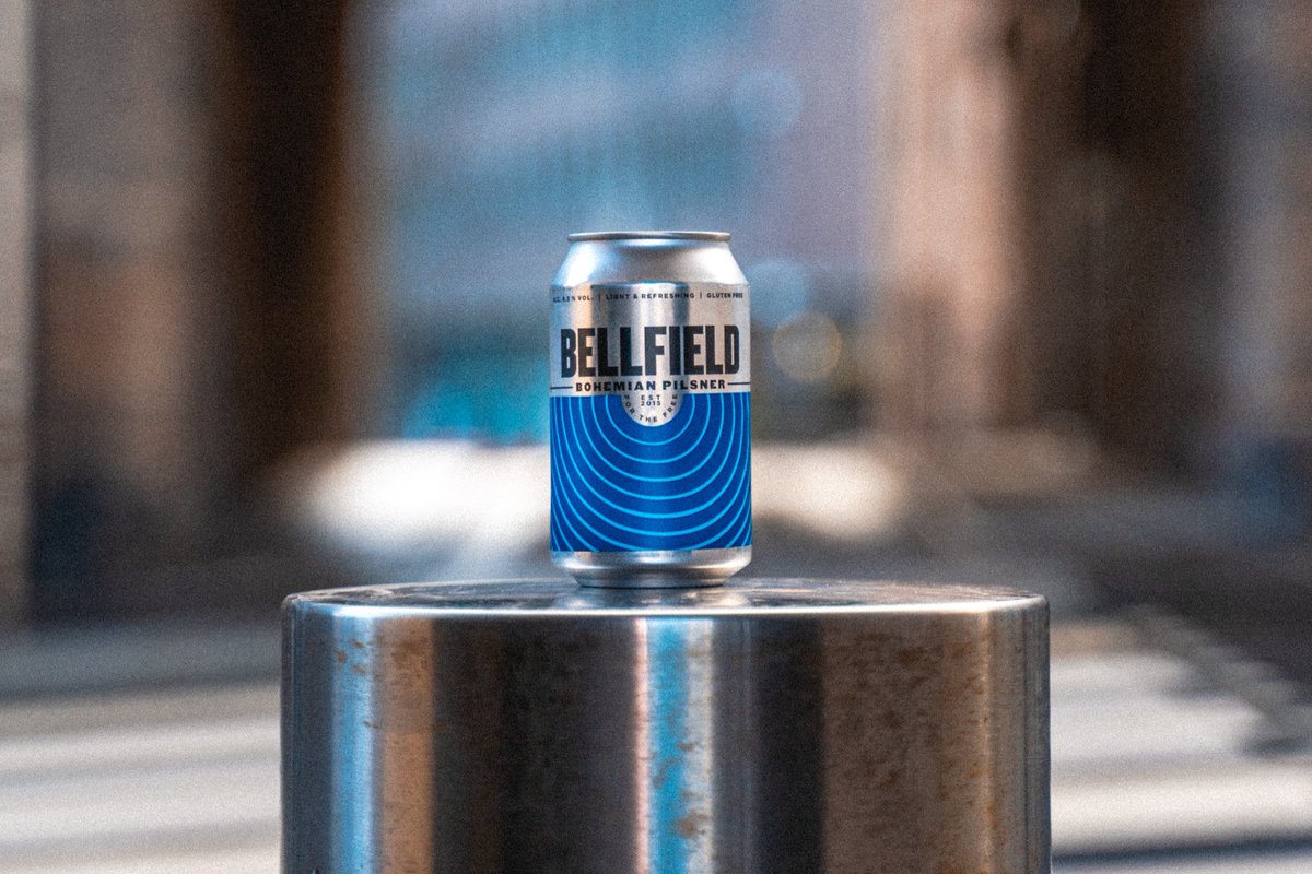 TheBellfield's tweet image. Our beloved Bohemian Pilsner is a noble classic Czech pilsner, pale with a light body, slight background bitterness and gentle floral tones from the finest Saaz hops leading to a soft refreshing finish. Order yours👉 bit.ly/BellfieldBohem…😊🍻 

#glutenfree #ThinkLocalDrinkLocal