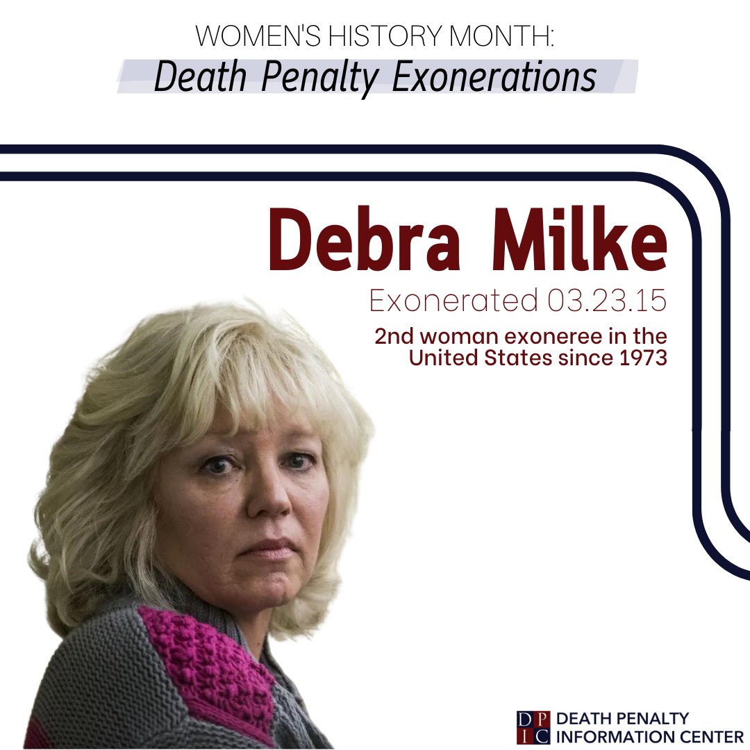 DeathPenaltyInfoCtr on Twitter "Debra Milke spent 23 years on Arizona