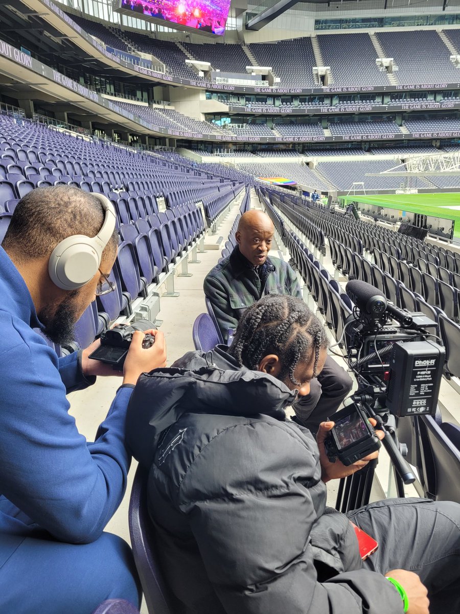 MrDrewChristie's tweet image. Great day with great people shooting something special for @FootieBlackList at the most beautifullest stadium in the world!!! 🎬🏟️🤩