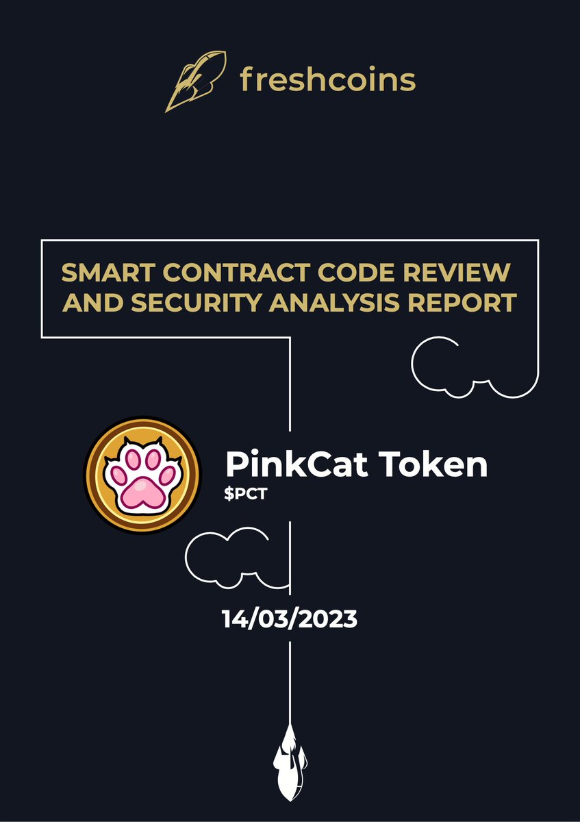 PlaythePink's tweet photo. We are happy to announce that Pink Cat passed Audit flawlessly 🔥

Audit: https://t.co/cnFuZI5lIL

#affiliate #pinksale #7Percent #P2EGame #web3 #Aigenerated #BNB #Crypto #NFT #NFTGiveaways #coolcats #pinkcat #kitty #Cat #passiveincome https://t.co/K6WRC7oDwQ