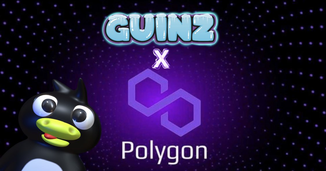 Guinz X Polygon 

For those asking what blockchain the Guinz live on, we are apart of the polygon blockchain 🟪 

Any interaction on our mint page or gas ⛽️ fee is super low on our breeding platform 😮‍💨

#NFTs #NFT #NFTguinz #GuinzNFT #Polygon #Matic #Blockchain #Mint