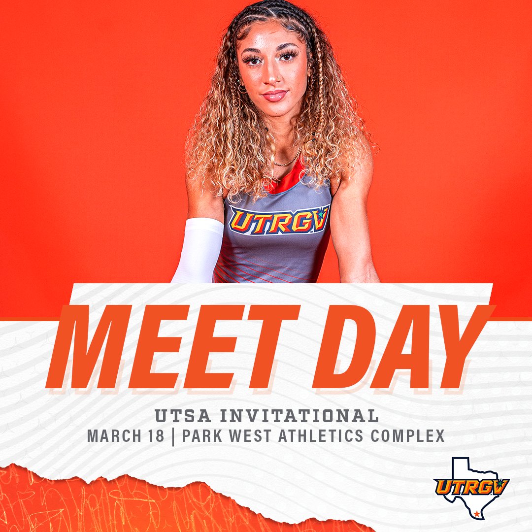 Let's do this! 😤

🔸UTSA Invitational
📍Park West Athletics Complex

#UTRGV #RallyTheValley #WACitf
