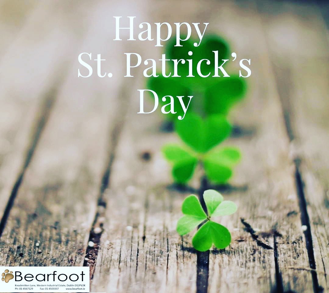 bearfootquality's tweet photo. As the world turns green, we would like to wish all of our customers, suppliers and staff a Happy St Patricks Day! Our showrooms will be closed tomorrow 17th &amp; Saturday 18th. Enjoy the celebrations everyone! 🇮🇪☘️🇮🇪☘️🇮🇪☘️ #stpatricksday #woodflooringsupplies #Guinness https://t.co/roE6HMURJk