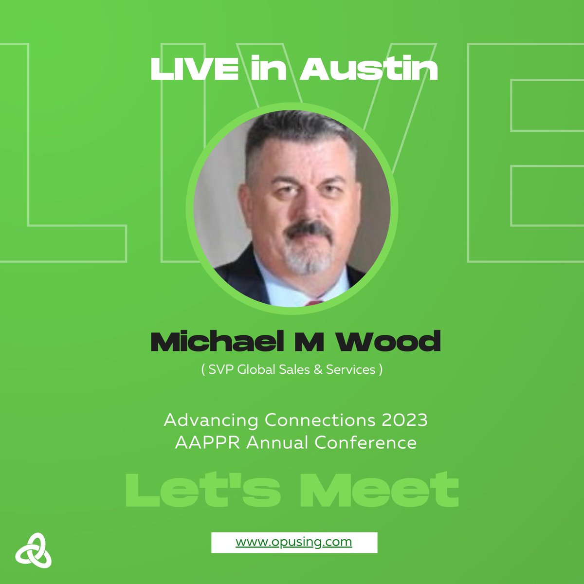 OpusingLLC's tweet image. Lucky you, Lucky us. We will see you soon at AAPPR Annual Conference, Austin Texas!

Proud to announce Micheal M woods will join the best and brightest at the Conference to forge new connections and elevate staffing solutions to new heights.

#Opusingllc  #AAPPR2023