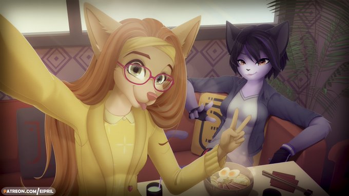 Very old artwork featuring Go Go and Honey Lemon from Big Hero 6 movie! Was one of my first attempts<a href="/tag/furry"class="tags"><span>#furry</span></a><a href="/tag/sfw"class="tags"><span>#sfw</span></a><a href="/tag/uzakichan"class="tags"><span>#uzakichan</span></a><a href="/tag/uzakichanwaasobitai"class="tags"><span>#uzakichanwaasobitai</span></a>