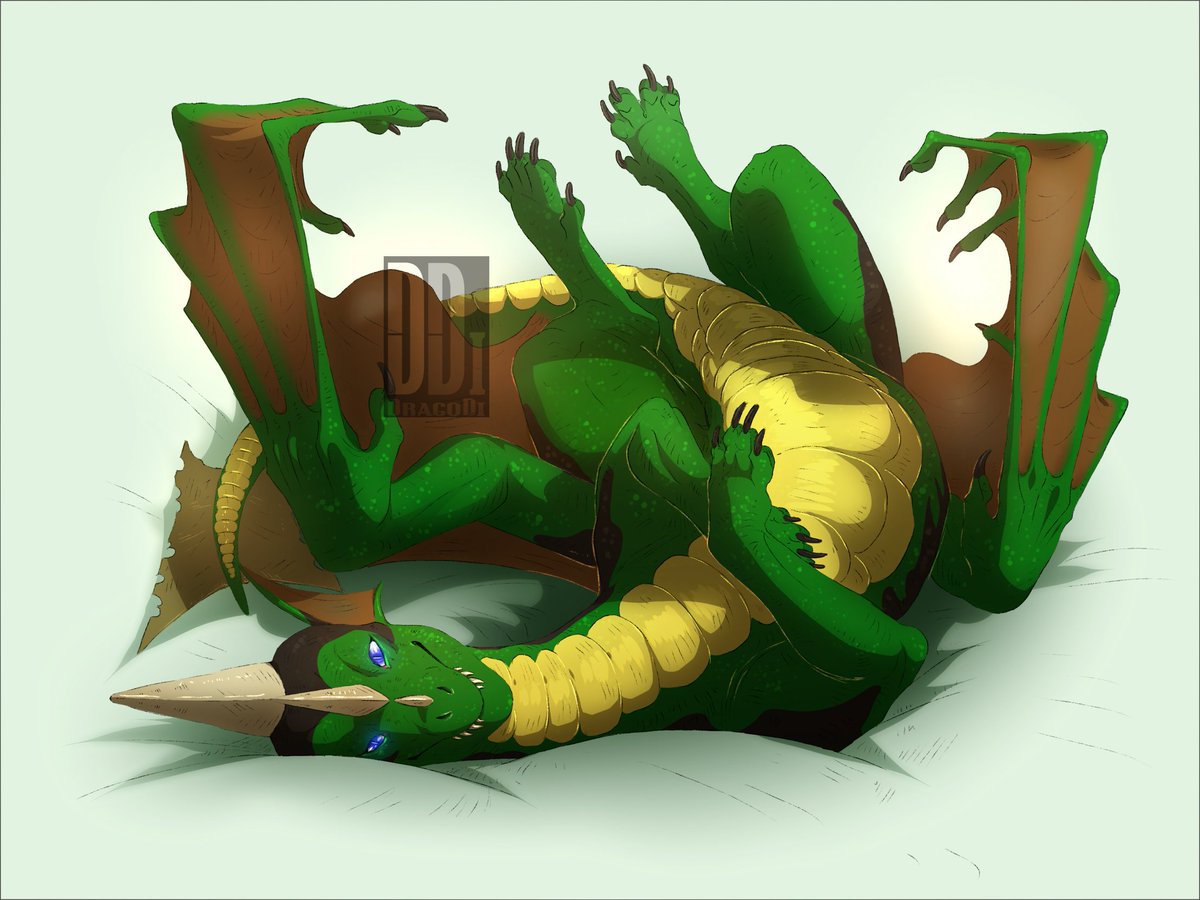 @LordCayy It's not mine, but my close friend. A cool looking dragon, IMO. (furaffinity.net/view/51051170/)