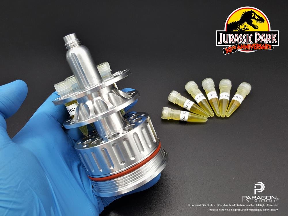 Wario64's tweet photo. Jurassic Park Cryogenics Canister 1/1 Scale Limited Edition Prop Replica up for preorder at BBTS ($399.99) https://t.co/DpU2J4bo6O https://t.co/8SftoFeNby