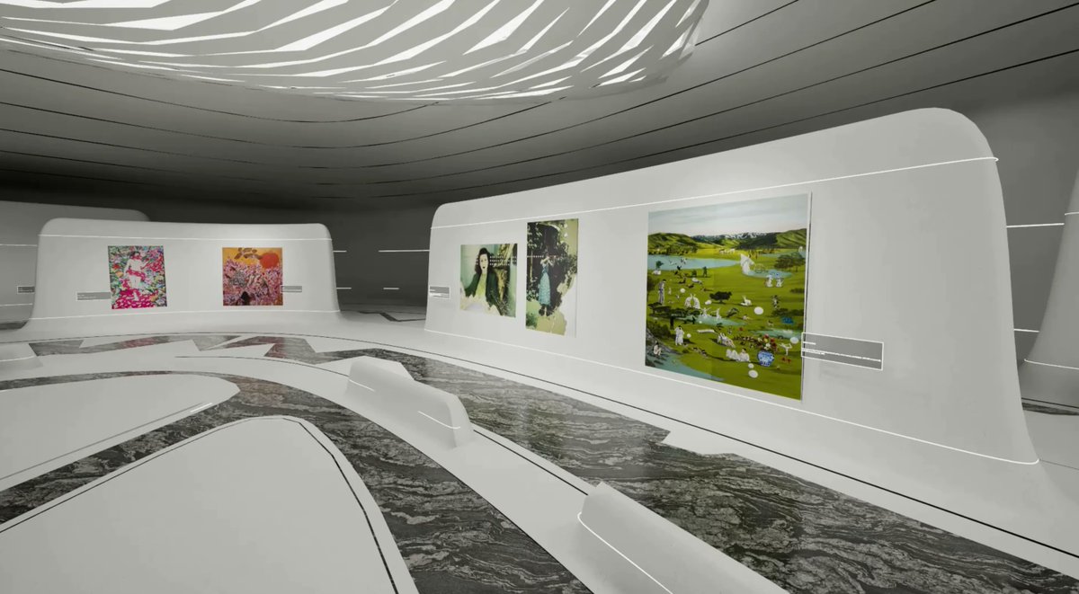Megavrse_xyz's tweet photo. ๐ Are you ready to explore the limitless possibilities of the metaverse? "Art Gallery in the Ether" is your chance to discover a new world of digital art experiences.
Visit https://t.co/Oaf1gzSs7P today! ๐
#MetaverseExperience #VirtualGalleries #Mega https://t.co/q0LcDYmntQ