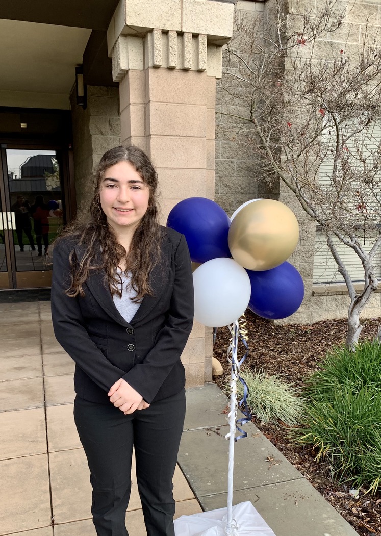 almaelissa's tweet image. Late Post: So proud of Shiloh! She is among the 3 co-champions in her category advancing to the NHD-CA State Competition! Special shout out to her Advisor, Ms. Kikorian.  #NHD2023 #HistoryDay #FresnoCounty #SAC #SUSD
👏: @alikirkorian, @SangerUnified &amp;amp; @FresnoCoSS