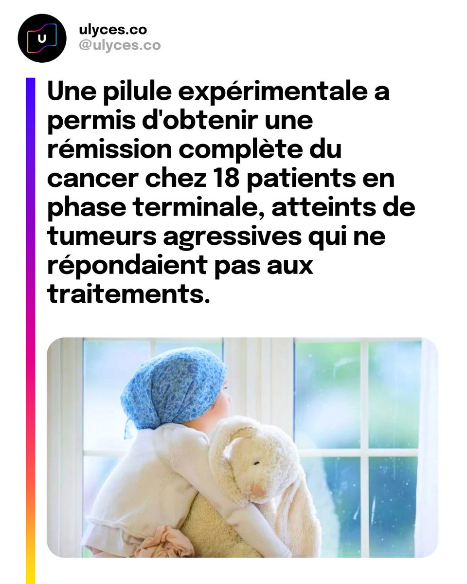 UlycesEditions's tweet image. 💊  « Nous pensons que ce médicament est extraordinairement efficace et nous espérons qu'il sera accessible à tous ceux qui en ont besoin », déclare le Dr Ghayas Issa du MD Anderson Cancer Center de l'Université du Texas.

#medecine #leucemie