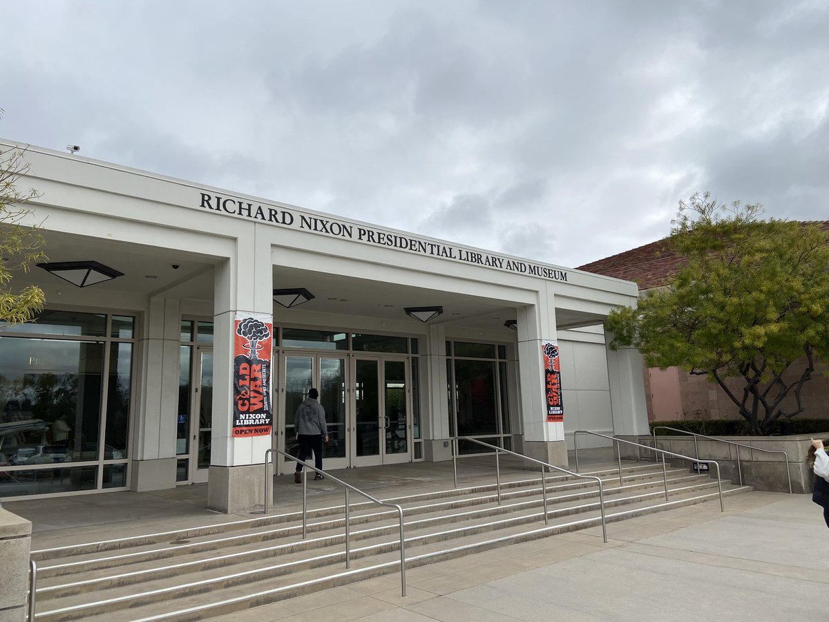AllenJWilson's tweet photo. Today, Free Admission at the @NixonLibrary in Yorba Linda, California for Pat Nixon Birthday who was born on this day March 16, 1912 in Ely, Nevada. #History #NixonLibrary #California https://t.co/A9M3V4zlsj
