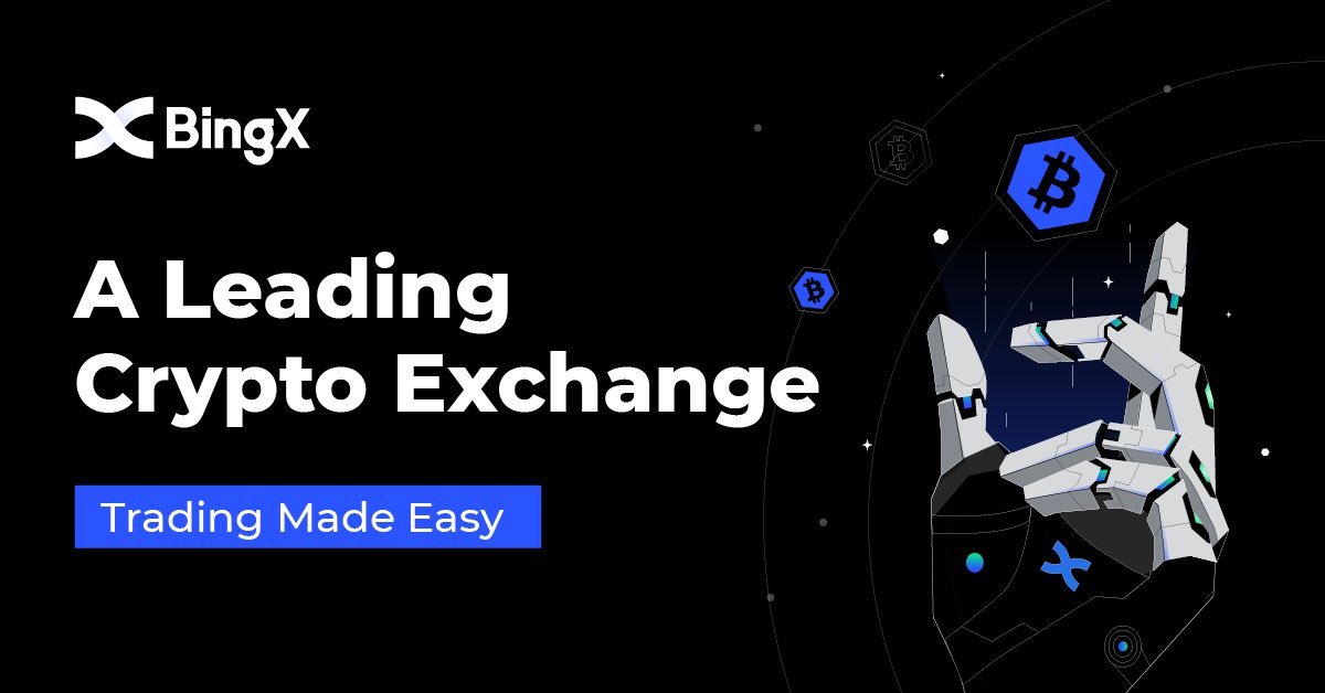 UnityAcademy's tweet photo. @BingXOfficial is a crypto exchange that offers spot, derivatives &amp; copy trading services to over 100 countries + over 5 million users. 

Signup Below:👇
https://t.co/l1SToxr0OH

💎 | Join Discord • Link In Bio
🎉 | Follow • RT • Tag 5 Friends

#crypto #cryptocurrency #BTC https://t.co/hJaVrB3wq2