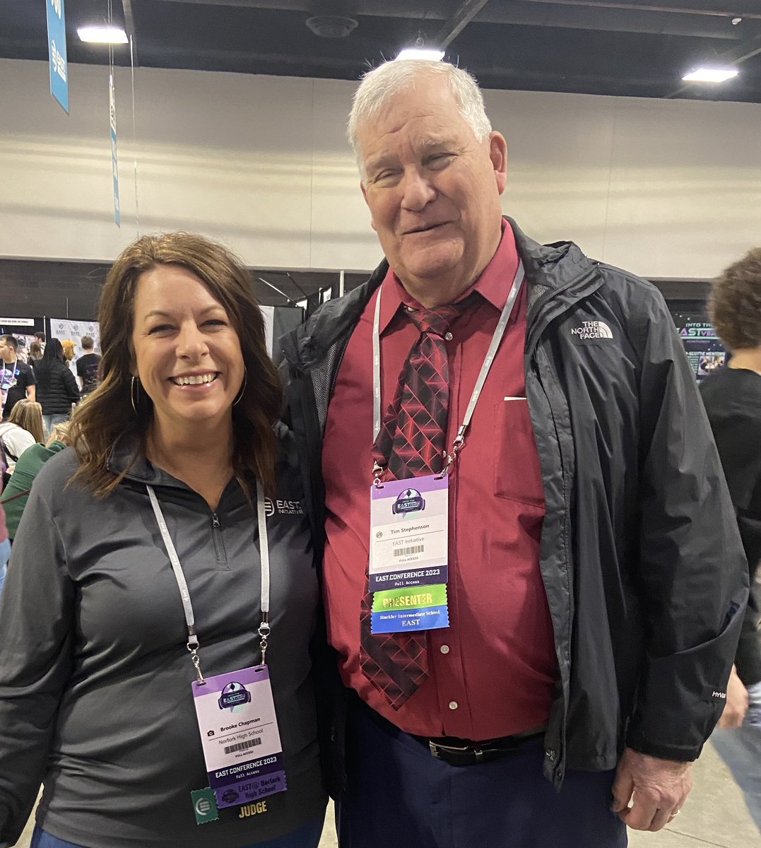 brooke_bchapman's tweet photo. Awesome week at #EASTCON23 
Glad I got to see the OG himself today! #timtime https://t.co/iHf4xs8Qof