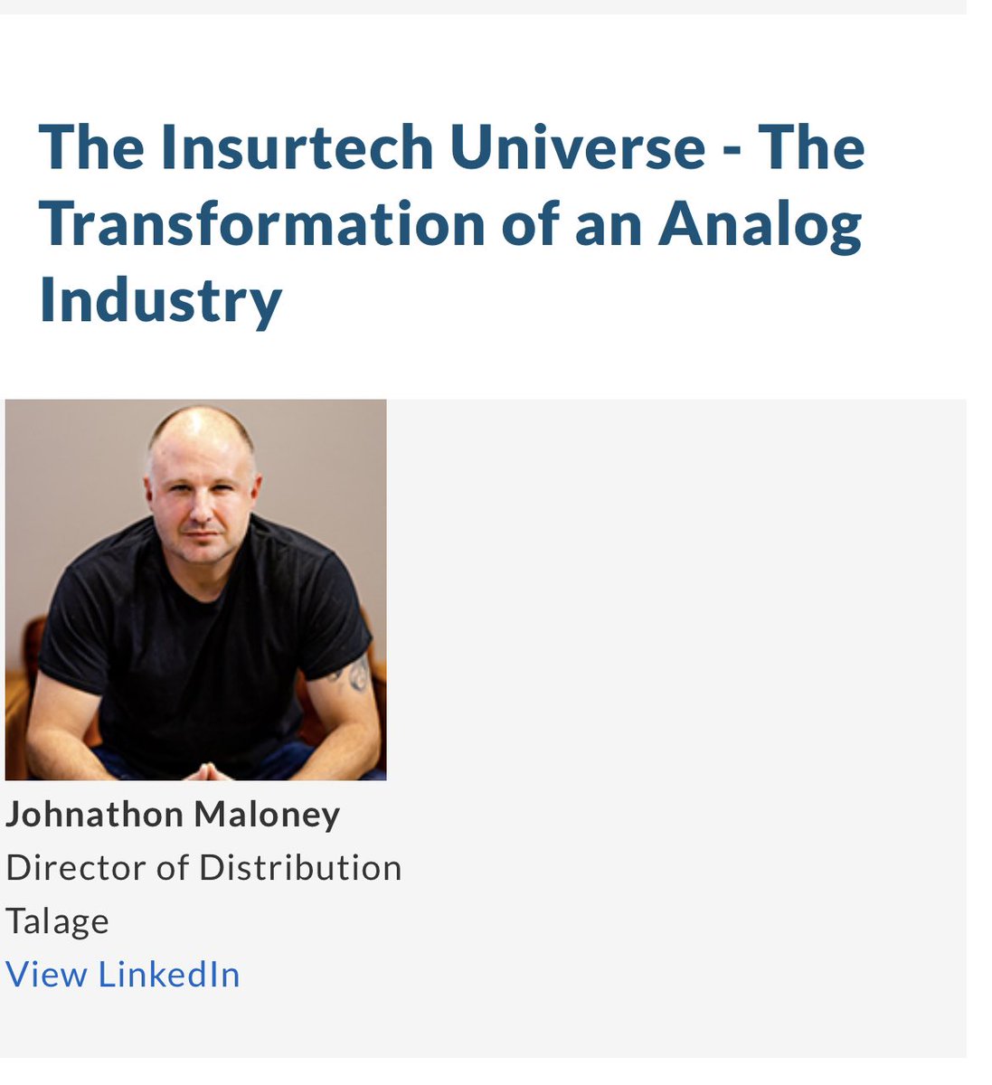 Looking forward to be surrounded by our industry leaders as we meet to discuss the future of #Insurtech at the upcoming <a href="/The_WSIA/">WSIA</a> InsurTech event April 2-5.  I’ll be taking the stage on April 5th to discuss the impact of technology for wholesalers and MGAs.