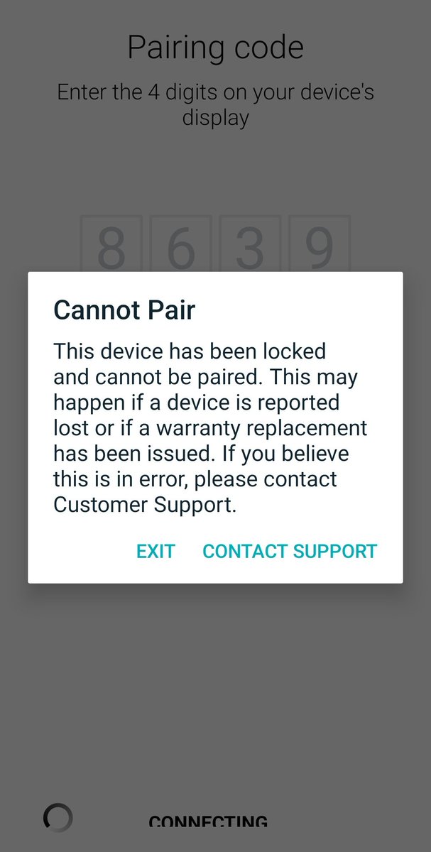 pasvante's tweet photo. @FitbitSupport I just received my Sense replacement, but I couldn't set it up no matter what I tried. It seems to be locked: https://t.co/cwjlMSa8Uf