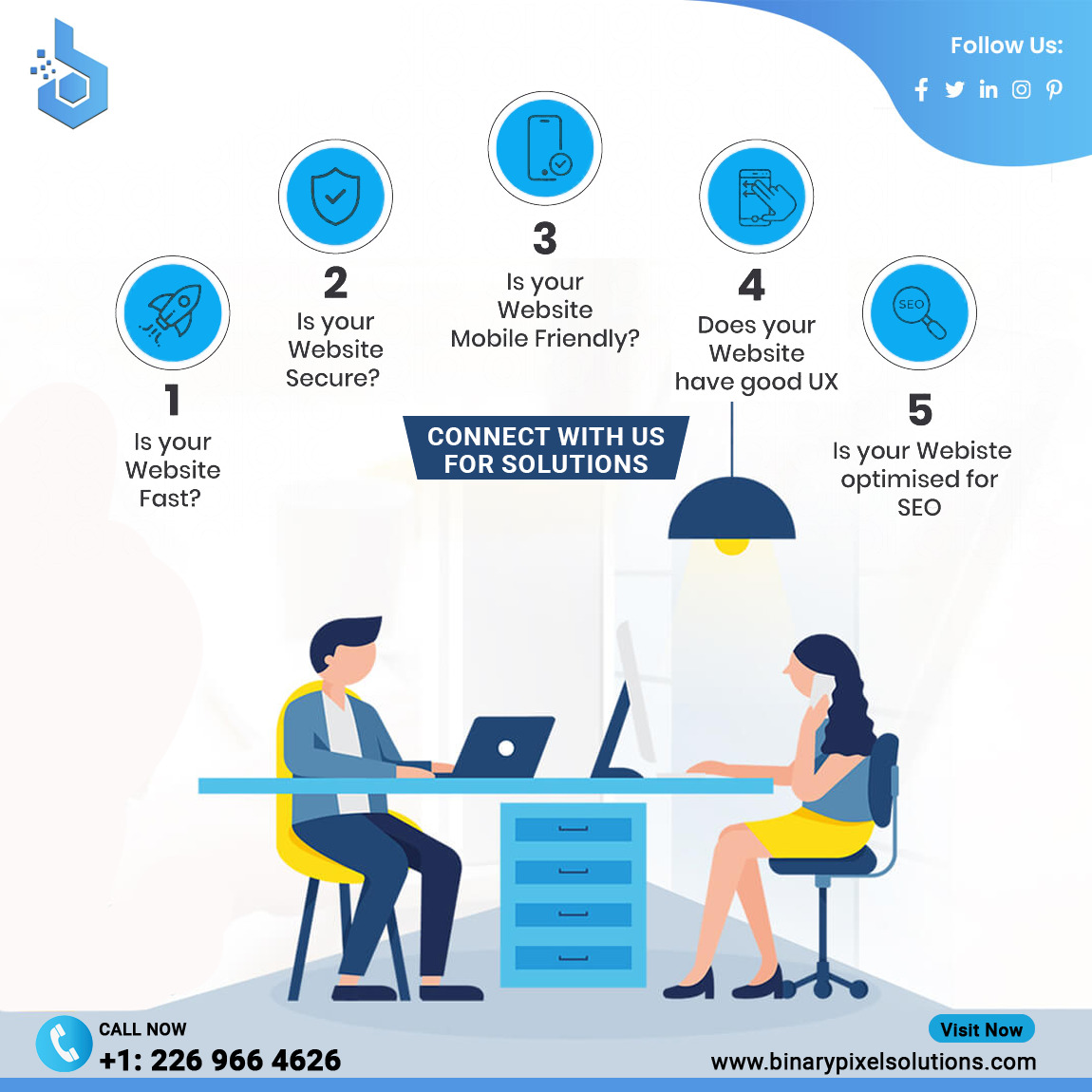 binarypixel_'s tweet image. Build your online presence with our expert website development services. From design to launch, we create custom solutions tailored to your business needs. Let us help you make a lasting impression online.

➡Get in touch with us for more information: binarypixelsolutions.com/website-develo…