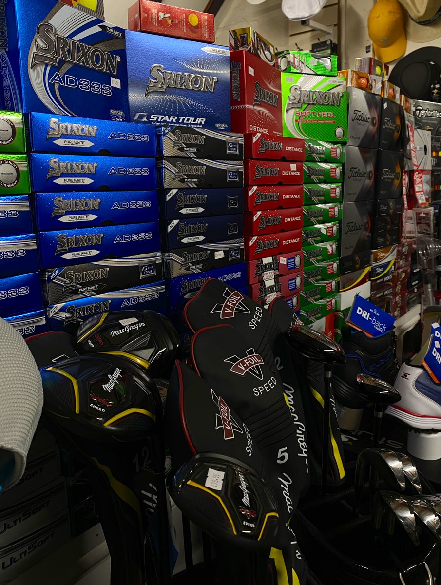 ‼️DEAL OF THE WEEK🏌🏾‍♂️‼️
New Srixon AD333 and Soft feel golf balls, 1 dozen now only £16.99 was £22.99, Shop in store @visitblakemere     
#guaranteedprice #altrincham #knutsford #northwich #golfdeals #golfrange #cheshiregolf