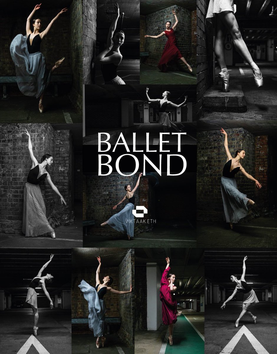 My favorite artist of the day is @VipDigitalpics , I'm immersed in his Ballet Bond collection - what a delightful concept! What #fivewords would I use to describe his work? Well, I already used two -

Poetic
Metaphoric
Spellbinding
❤️