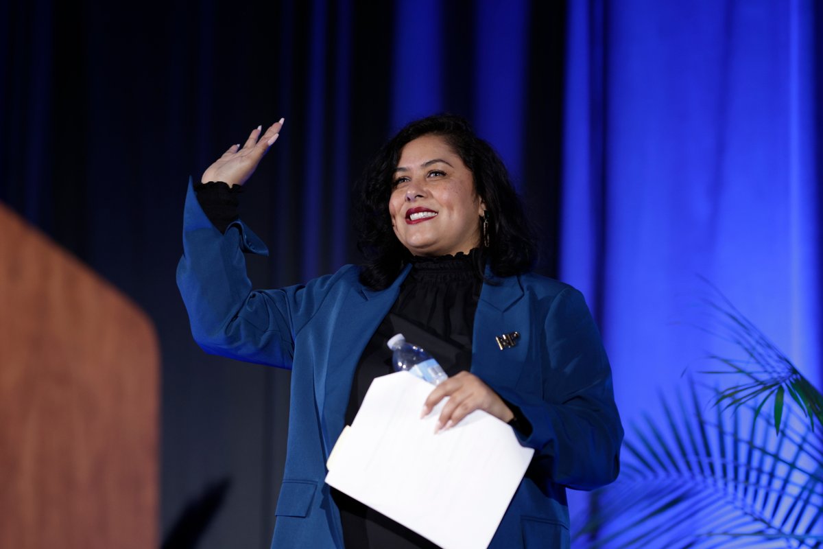 CaliforniaNP's tweet photo. CANP President Cynthia Jovanov @jovatron_ & Supporting Sponsor @nsocares Roxanne Filson kicked off #CANP45 this morning, giving a warm welcome to NPs and health care professionals from across the state convening in Monterey to Collaborate. Educate. Advocate. https://t.co/06FZ5QRJMQ