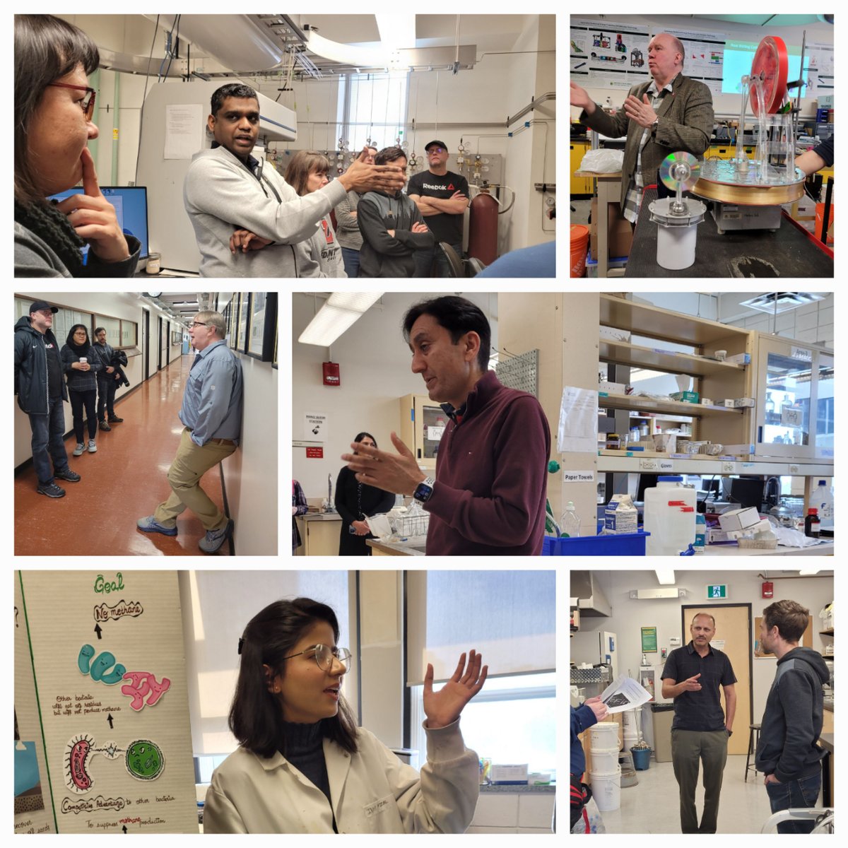 Explore a little deeper into each of our labs from the recent tours with junior high and high school teachers @UofAALES @UAlberta_Eng @ualbertaScience #labtour #education #energy @SteveBergens @RajendranArvind @ua_futureenergy @ATASciCouncil