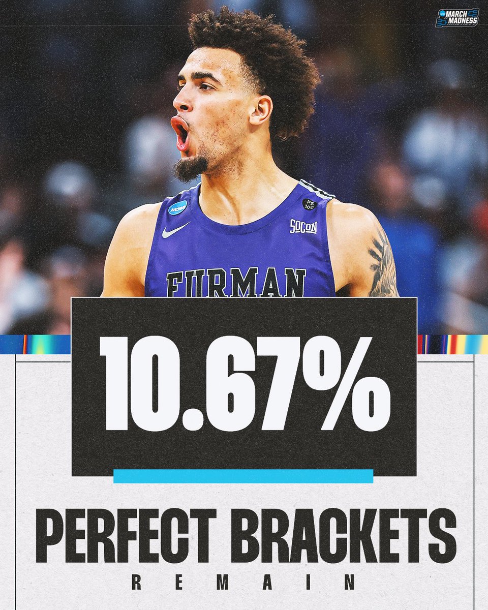 BleacherReport's tweet photo. We're only 2 games in 🤯

(via @MarchMadnessMBB) https://t.co/vUjdZeRHCK