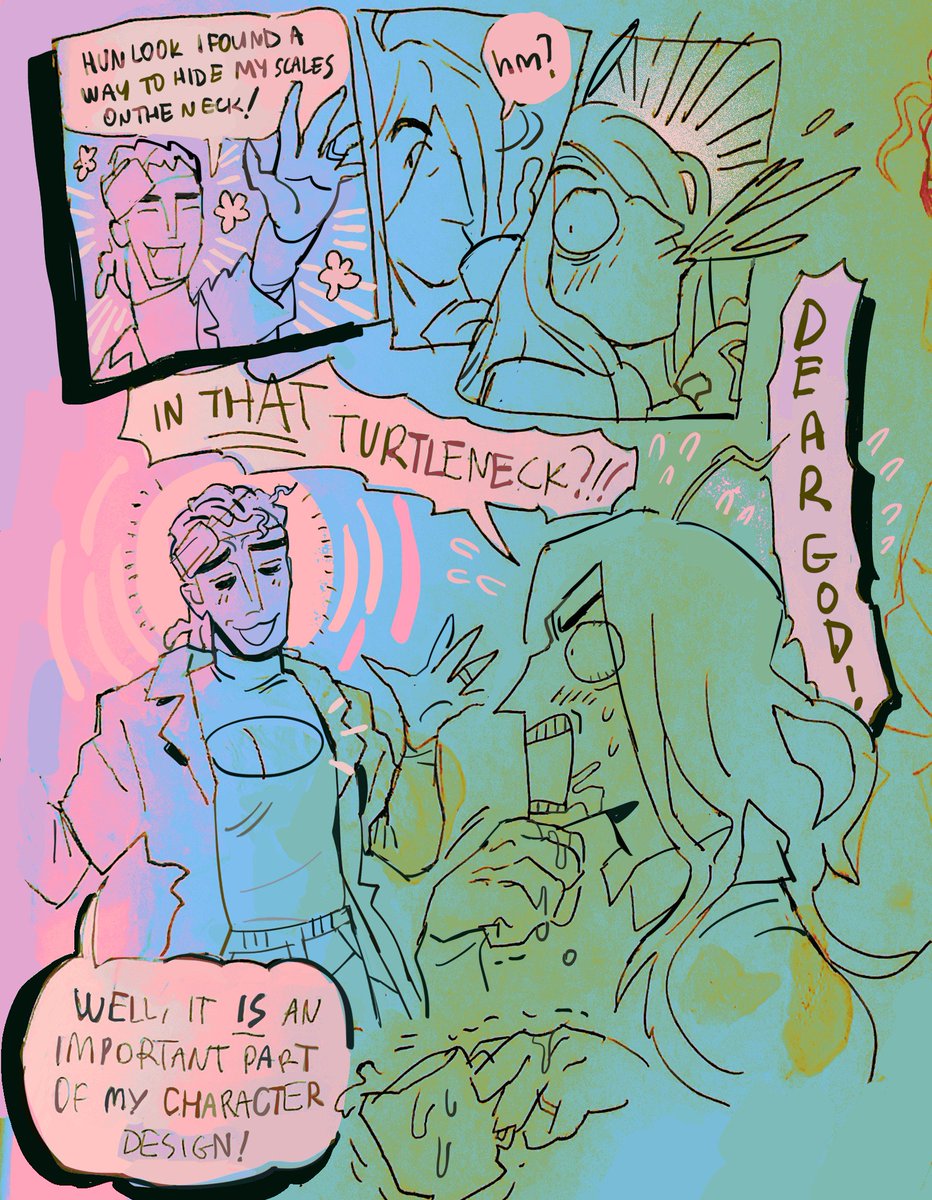 my modern/human(-ish) au luchininis they're so important to me....🥹 