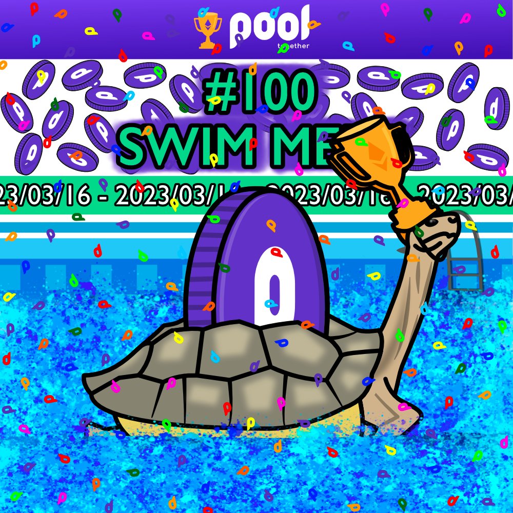 Leighton π‘ (@lay2000lbs) on Twitter photo 2023-03-16 19:51:41 Just finished the 100th consecutive @PoolTogether_ community call Love the turtle imagery by @Irrelephantoops, slow and steady wins the race! Just finished the 100th consecutive @PoolTogether_ community call Love the turtle imagery by @Irrelephantoops, slow and steady wins the race!